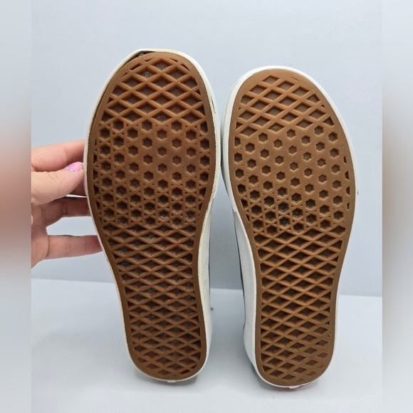 Vans | Old Skool black suede canvas sporty low-top sneakers | WMS 6 - Picture 11 of 13